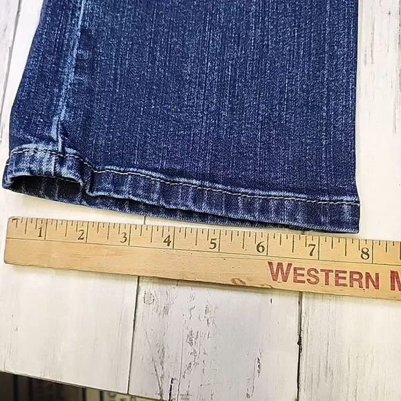 Wrangler Wrangler Vintage Boot Lagoon Jean Denim 18 Slim 26in W - Picture 12 of 12